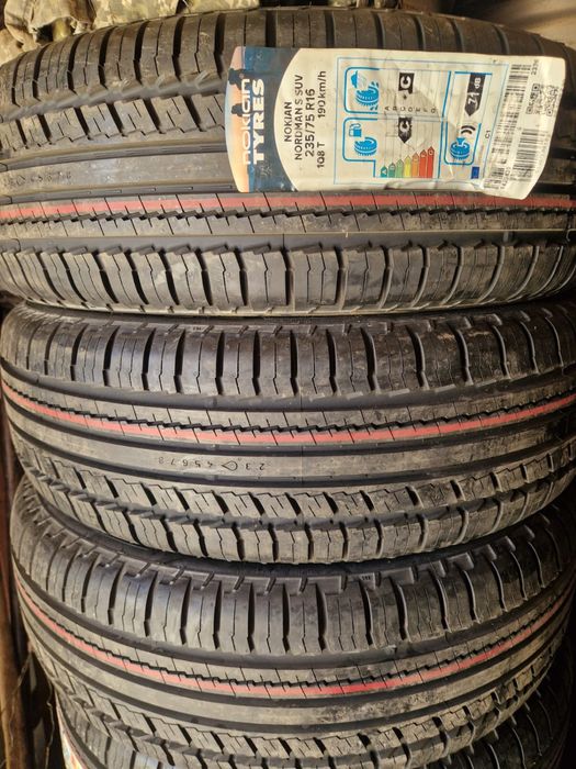 Продам новые летние шины. 235/75/16