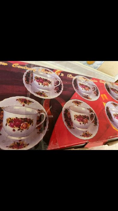 Чайный сервиз.  Сервиз чайный