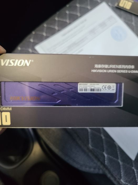 Ddr 4  2 модуля по 8 гб частота 3200