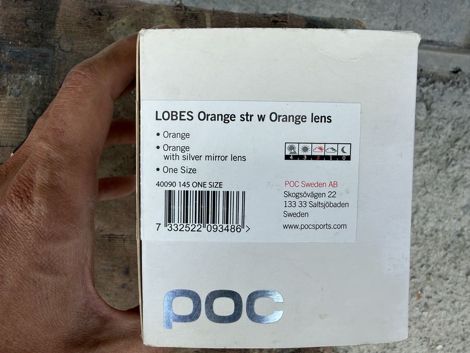 * POC оригинальные привозные горнолыжные очки в хорошем состоянии
