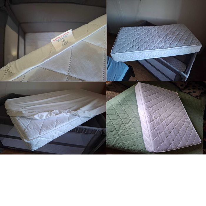 Saltea patut 120 x 60 - cocos si spuma poliuretanica 12 cm grosime