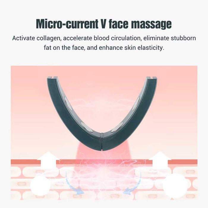 Електрически V-образен лифтинг масажор за лице