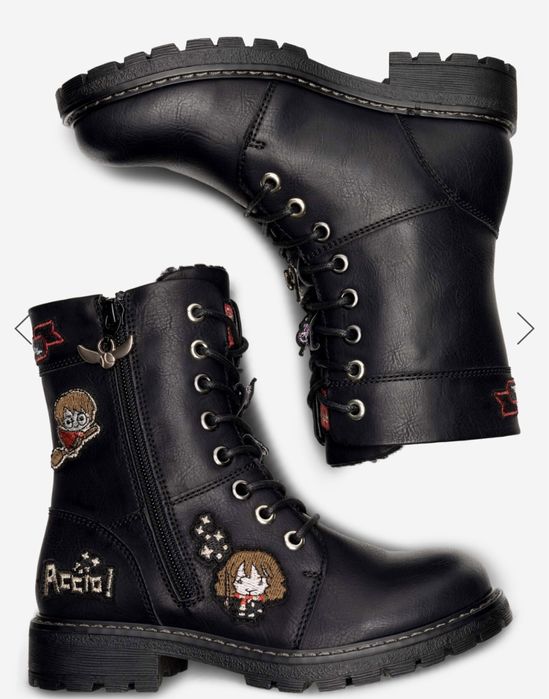 Ghete de iarna Harry Potter NEGRU originale