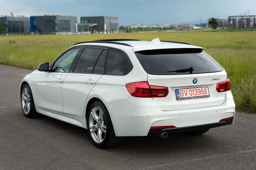 BMW Seria 3 318d B47 M Sport Alcantara Automat Trapă Navigație LED R18
