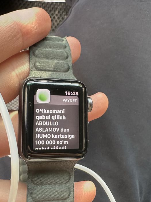 Apple Watch Series 2 38/42mm — ҳолати яхши срочна сотилади