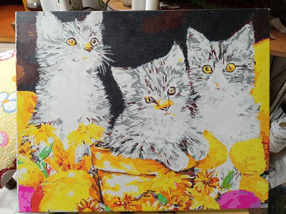 Продаются картины. Холст-акрил. Холст-масло.