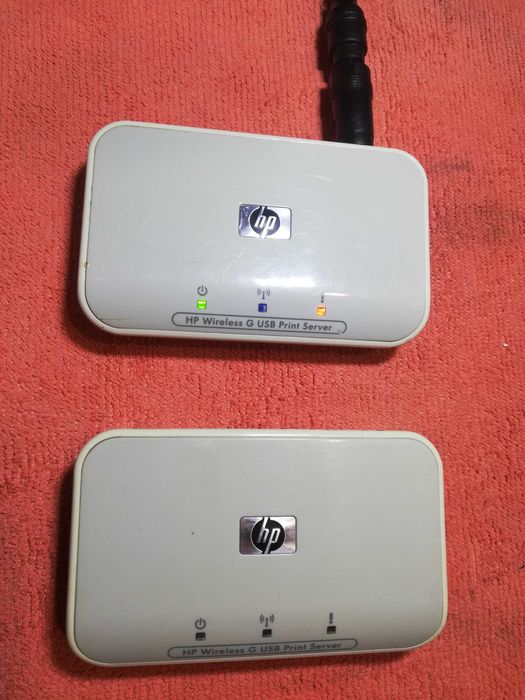3 броя HP 2101nw Wireless USB print server