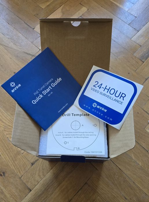 8 MP 4K камера видеонаблюдение Annke модел I91DS 4mm леща