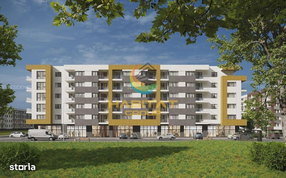 Apartament 2 camere tip studio (SU = 56 mp) zona metrou Berceni
