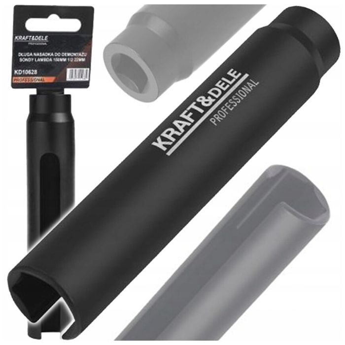 Cheie pentru sonda lambda, 150 mm, 1/2", 22mm, Kraft