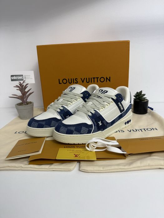 Louis vuitton Trainer Denim(42)(DS)