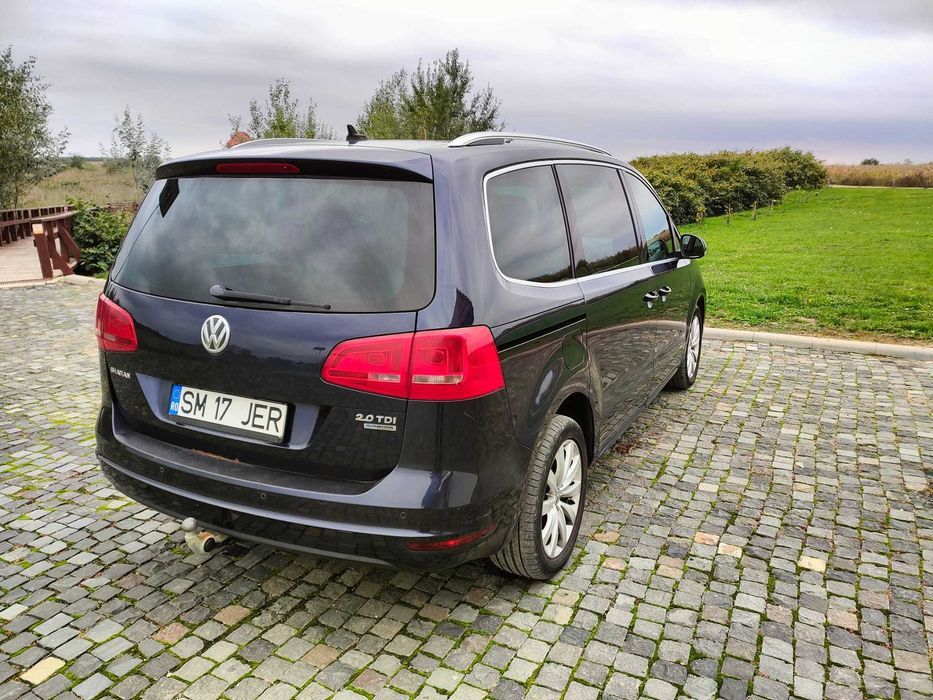VW Sharan 2011 2.0 TDI 140 Cp Euro 5 Automata DSG Alcantara