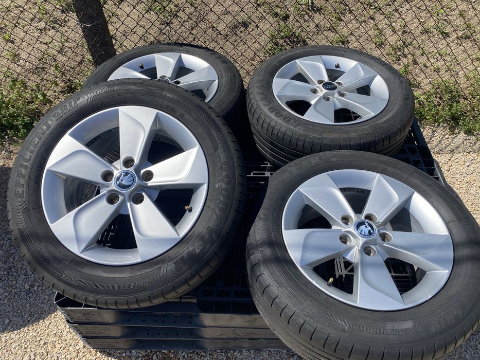 16 цола 5 х 112 мм Шкода Skoda Yeti Октавия  VW  , Фолксваген , Ауди ,