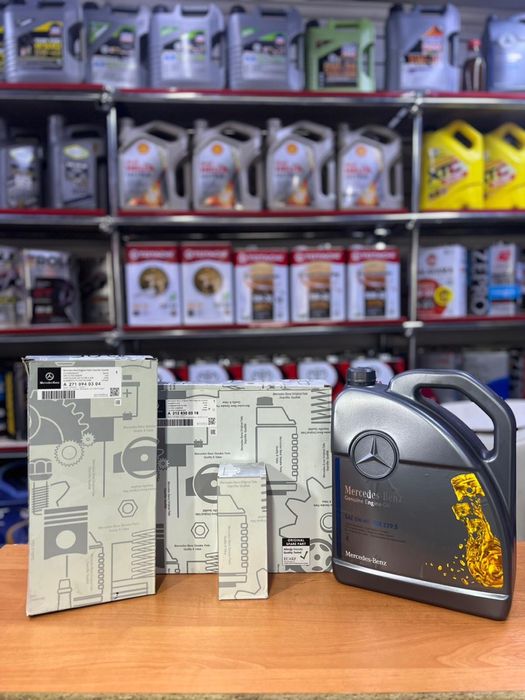 Замена масла мерседес