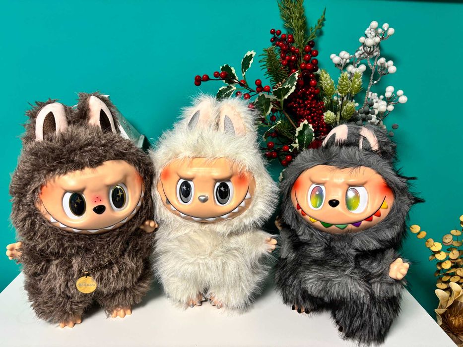 Jucarie de plus labubu, 40 cm, cu cutie , cadoul perfect!!