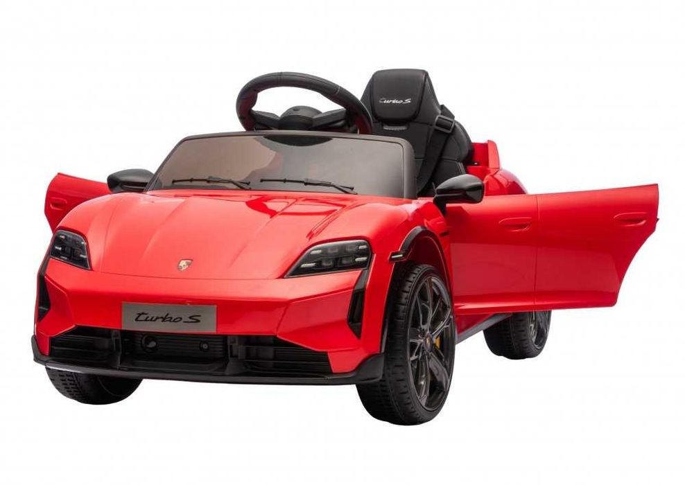 Masinuta electrica copii cu licenta Porsche Taycan Turbo S cu telecomanda