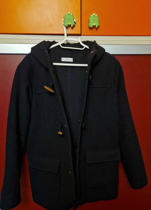 Palton din amestec de lână, căptușit, mar.164 cm., copii