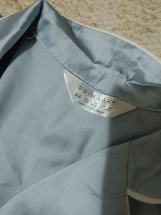 Светло синя сатенена пижама/нощница Primark