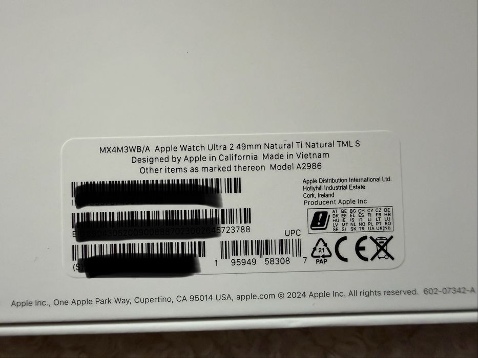 Bratara Apple watch Titanium Milanese Loop, marimea S