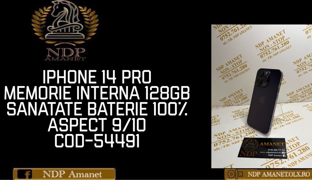 NDP Amanet Braila Iphone 14 Pro(54491)