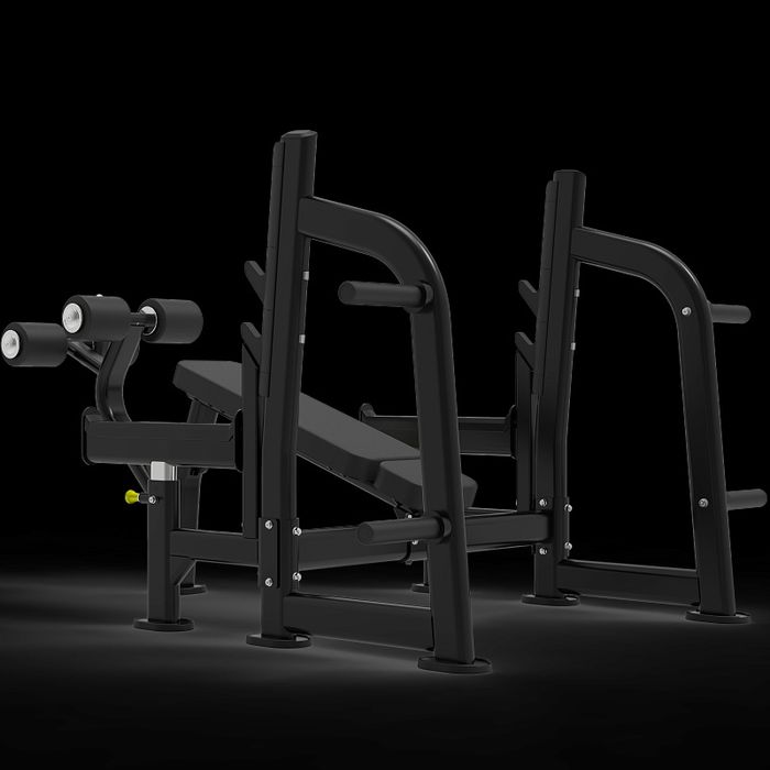 Скамья жим лёжа отрицательным наклоном профессиональный