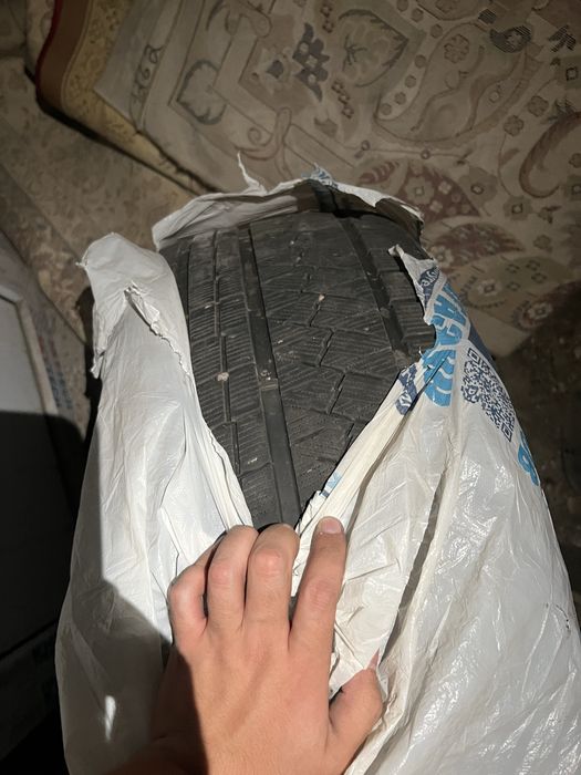 Зимние шины комплект липучка