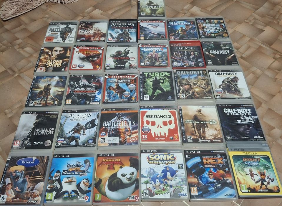 Продам диски на ps3