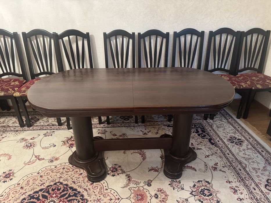 Продам столь и стулья б/у