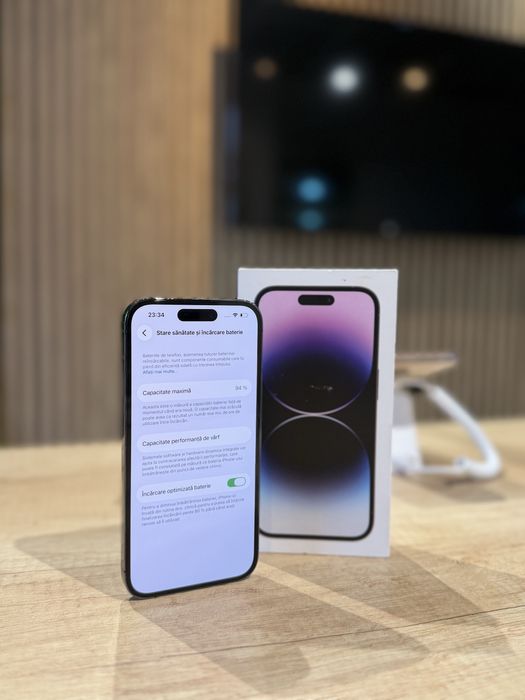 **ATS GSM**iPhone 14 Pro  256Gb /Baterie94% /Fact+Gar 12 luni