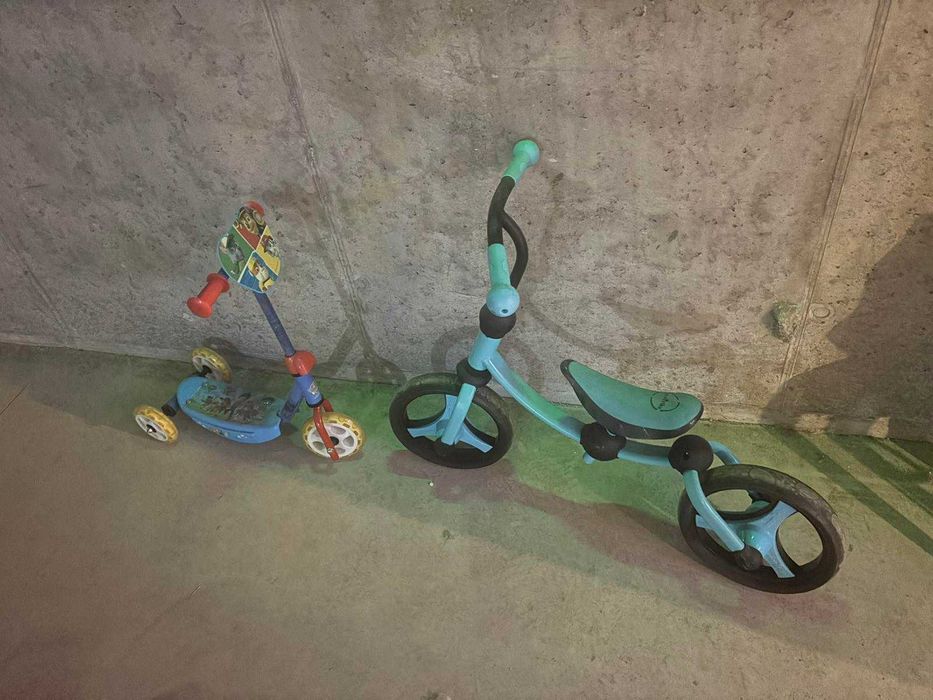 Балансиращо колело + тротинетка