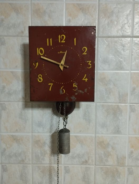 Часы советские, ретро, Маяк ходики