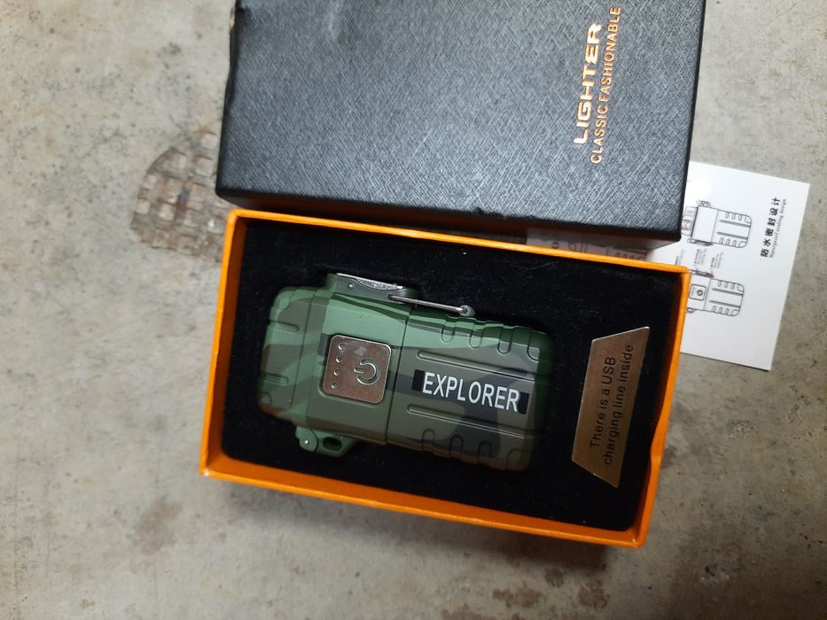 Запалка водоустойчива плазмена explorer