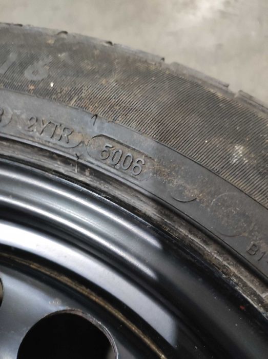 Roata rezerva noua Dunlop 215/55r16 5x112 volkswagen vw