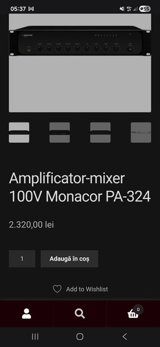 Vand Amplificator 2 bucăți