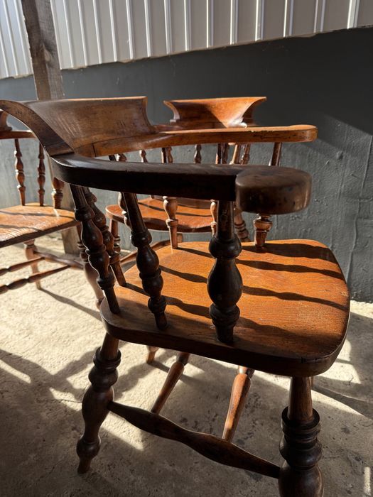 Антикварен капитански стол / Англия / 19-ти век