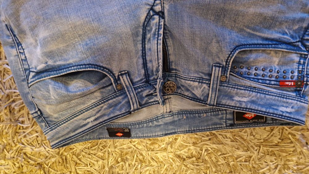 Vand blugi dama Lee Cooper, albastru deschis, talie joasa