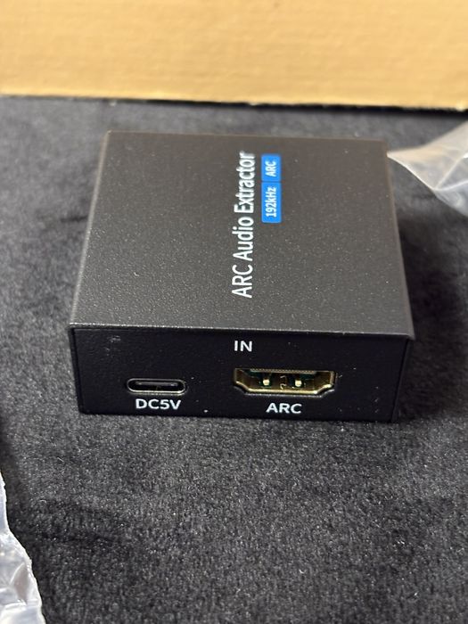 Extractor Audio HDMI ARC 192kHz DAC Optical RCA Jack