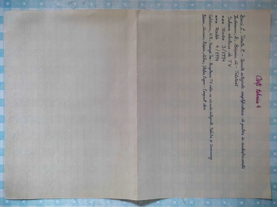 Colectie de carti tehnice