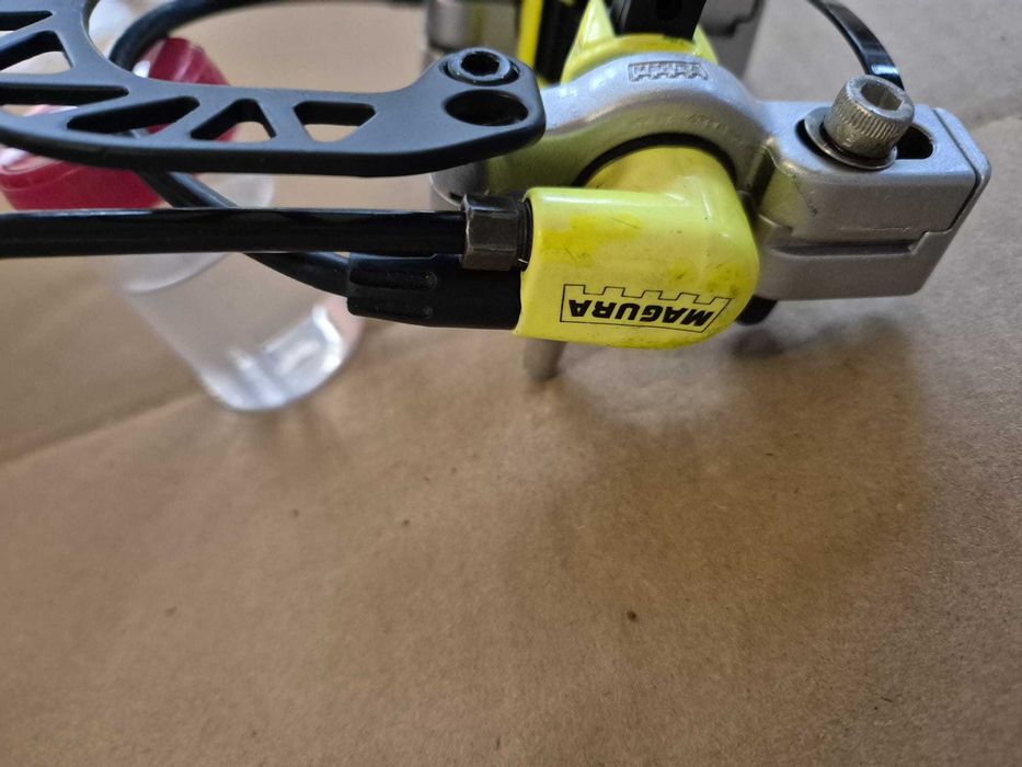 Frana hidraulica fata Magura HS33 Race Line, cu saboti noi