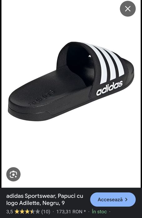 Papuci Adidas Spotswear pentru bărbați originali, nr.42