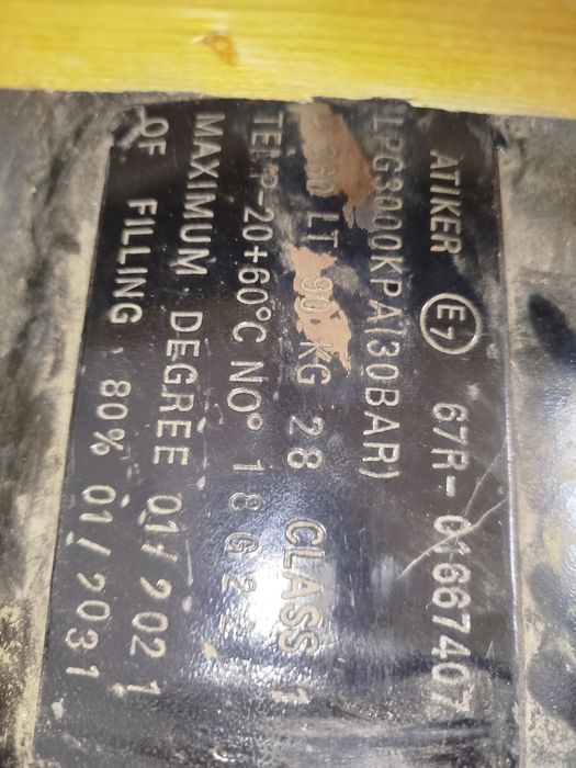 90 talik propan balon sotiladi balonni uzi