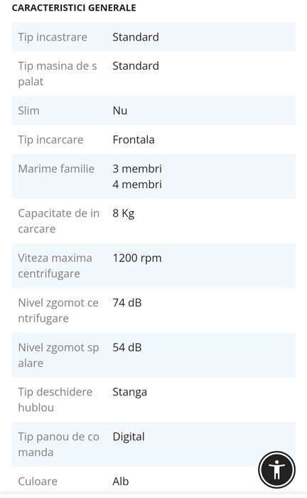 Masina de spalat rufe Arctic !