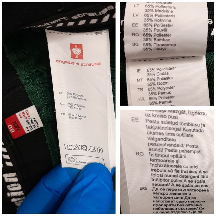 Pantaloni scurți Noi Engelbert Strauss Motion 2020 Cordura salopeta 60