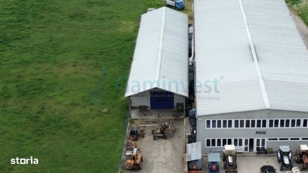 Hala pt depozitare  langa Alesd la E60, 400 mp, Bihor,Gaminvest,V4597C