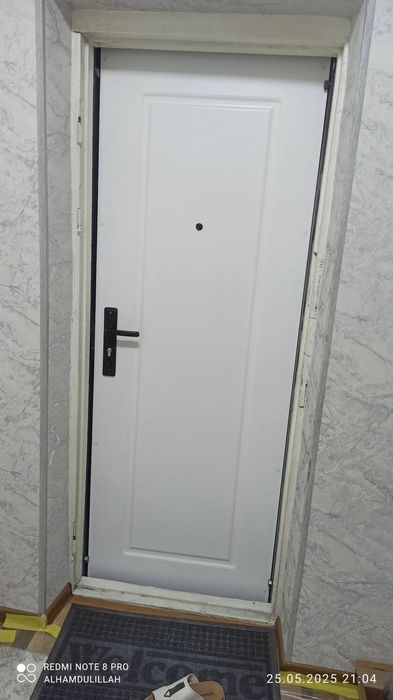Обшивка металлических дверей