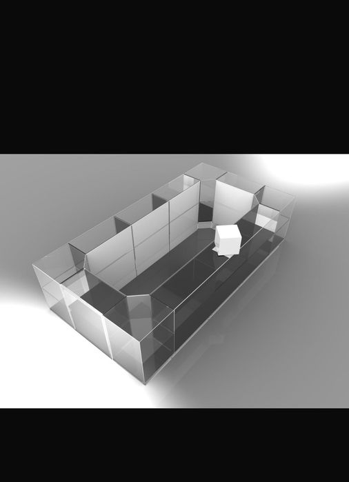 Insula Expunere 12 cuburi modulare