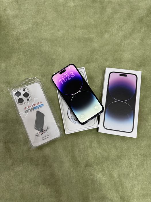 IPhone 14 Pro Max Айфон 14 Про Макс 90 % АКБ с коробкой Все работает