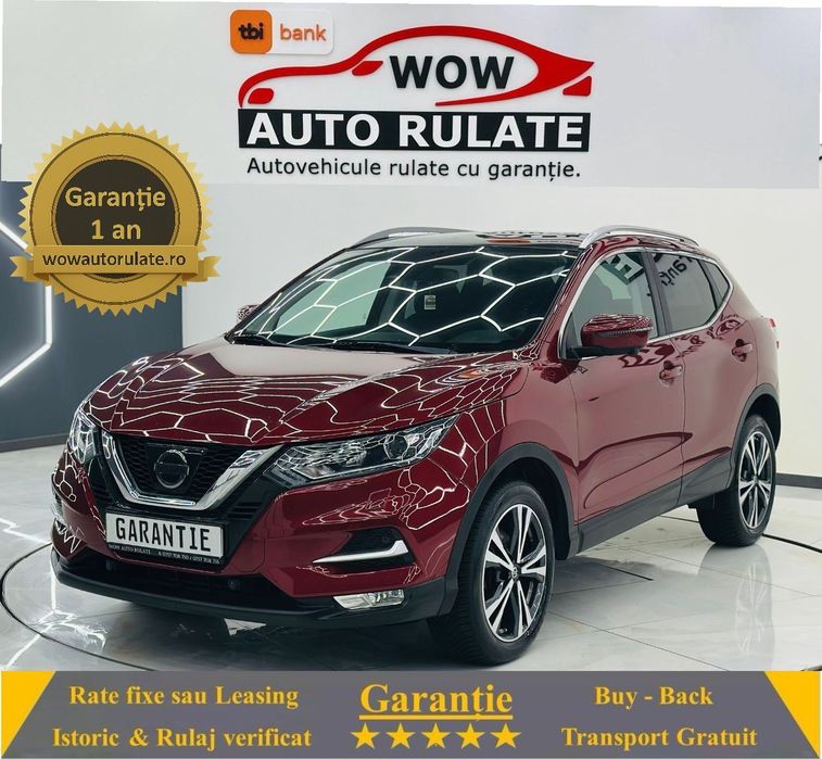 Nissan Qashqai 2017 1.2i E6 Garantie 12 Luni Rate Avans 0 Doar Cu Buletinul