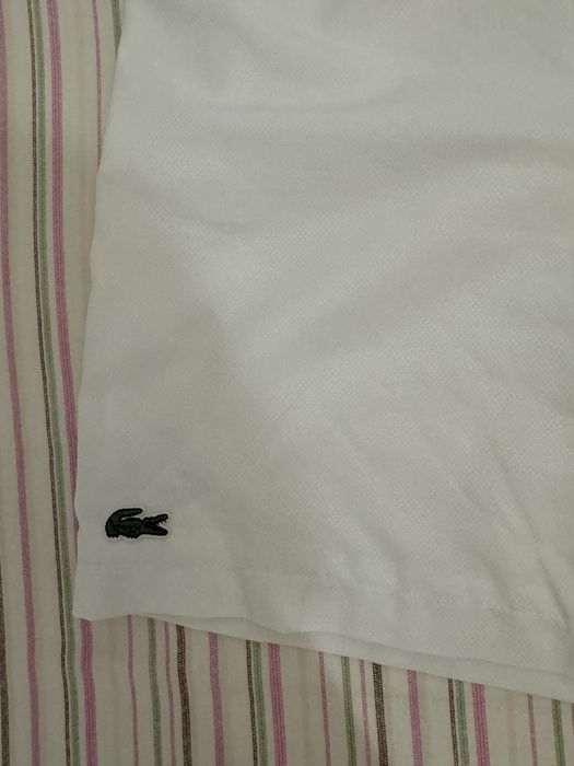 Sort copii alb Lacoste