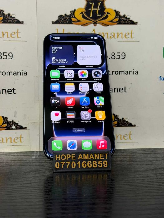 Hope Amanet P10/iPhone 17 Pro Max ,256 GB /Baterie 100% ( 141 CIC )